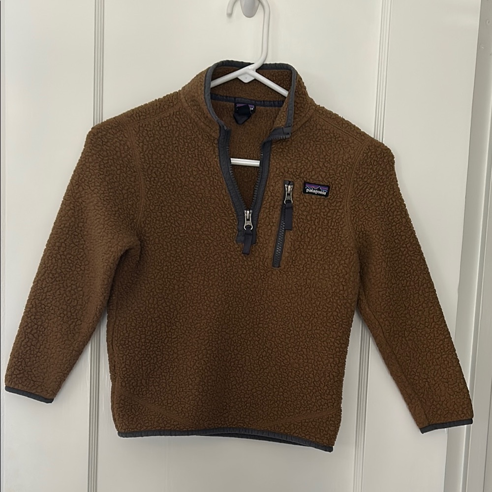 Patagonia Brown Fleece Pullover